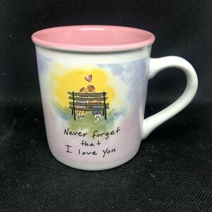 3/$40 Russ Berrie “Never Forget That I Love You" Mug